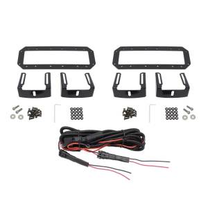 Westin - Westin HDX Flush Mount B-FORCE LED Light Kit (Set of 2) w/wiring harness - Black - 57-0035 - Image 5