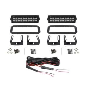 Westin - Westin HDX Flush Mount B-FORCE LED Light Kit (Set of 2) w/wiring harness - Black - 57-0035 - Image 6