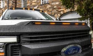 AVS - AVS 17-22 Ford F-250/F-350/F-450/F-550 Super Duty Low Profile Aeroskin Lightshield Pro - Black - 953135 - Image 5