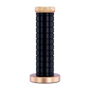 Mishimoto Weighted Grip Shift Knob - Gold / Black - MMSK-BMXGDBK