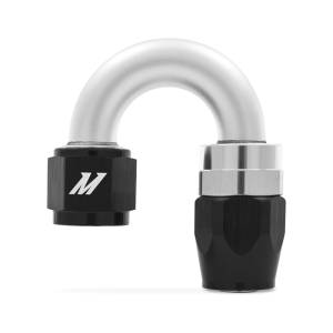 Mishimoto Aluminum -10AN 180 Degree Fitting - Black - MMFT-SW-10-180