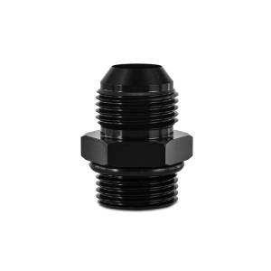 Mishimoto -16ORB to -16AN Aluminum Fitting Black - MMFT-16ORB-16BK