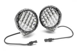 Rugged Ridge - Rugged Ridge Universal 7in. Round LED Driving Light - Pair - 15209.15 - Image 3