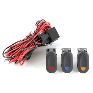 Rugged Ridge - Rugged Ridge Light Wiring Harness Kit 3 Lights - 15210.73 - Image 1