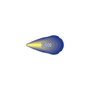 Westin - Westin Ultra LED Auxiliary Light 6.5 inch Flood w/10W Cree - Black - 09-12010B - Image 3