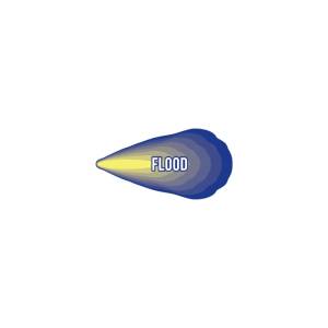 Westin - Westin Ultra LED Auxiliary Light 6.5 inch Flood w/10W Cree - Black - 09-12010B - Image 4