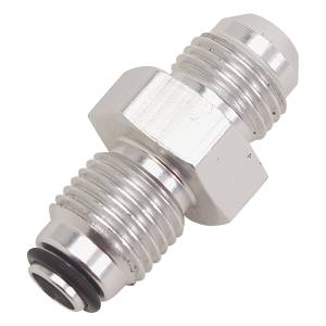 Russell - Russell Performance -6 AN (male to 1/2in-20 O-ring seal) Power Steering Adapter. Clear anodized - 648010 - Image 2