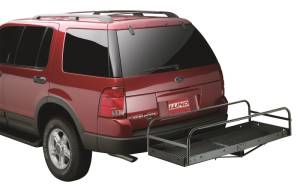 LUND - LUND Universal Sidebar Attachment 20x60 Nonfolding Steel Carrier - Black - 601008 - Image 4