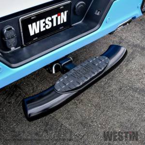 Westin - Westin PRO TRAXX 5 Hitch Step 27in Step 2in Receiver - Black - 21-50015 - Image 1