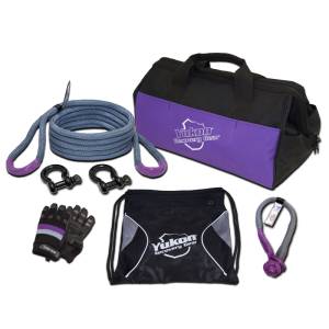 Yukon Gear & Axle - Yukon Gear & Axle Yukon Recovery Gear Kit w/ 3/4in. Kinetic Rope Tow Strap - YRGKIT-2 - Image 1