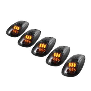 SPYDER - SPYDER Xtune 5 pcs Roof Cab Marker Parking Running Lights Smoked ACC-011 - 5028198 - Image 1