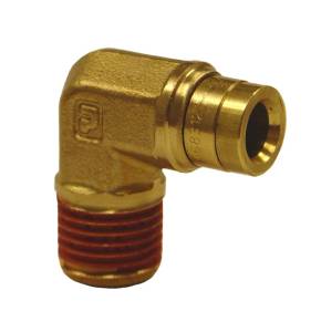 Firestone - Firestone Male 1/4in. NPT To 1/4in. PTC 90 Degree Elbow Air Fitting - 25 Pack (WR17603031) - 3031 - Image 1
