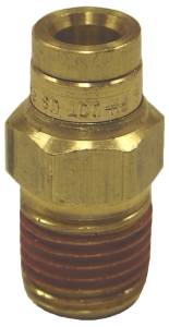 Firestone - Firestone Male Connector 1/4in. NPT To 1/4in. PTC Straight Brass Air Fitting - 25 Pack (WR17603046) - 3046 - Image 1