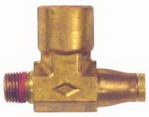 Firestone - Firestone Compressor Tee 1/4in. x 1/8in. NPMT x 1/8in. NPFT Air Fitting - Single (WR17603066) - 3066 - Image 2