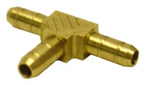 Firestone - Firestone Male Barb Tee Fitting 1/4in. - 100 Pack (WR17603081) - 3081 - Image 1