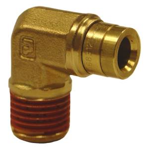 Firestone - Firestone Male 1/4in. Push-Lock x 1/4in. NPT 90 Degree Elbow Air Fitting - 2 Pack (WR17603462) - 3462 - Image 1