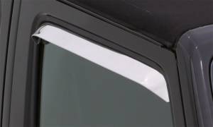 AVS - AVS 80-96 Ford Bronco (Installs w/Screws) Ventshade Window Deflectors 2pc - Stainless - 12068 - Image 6