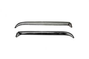 AVS - AVS 95-97 Paccar/Kenworth K100 Ventshade Window Deflectors 2pc - Stainless - 12102 - Image 1