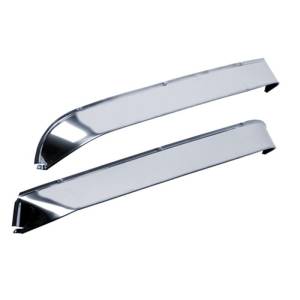 AVS - AVS 95-97 Paccar/Kenworth K100 Ventshade Window Deflectors 2pc - Stainless - 12102 - Image 5