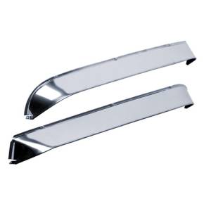 AVS - AVS 80-96 Ford Bronco (Installs w/Tape) Ventshade Window Deflectors 2pc - Stainless - 12688 - Image 4