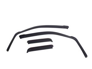 EGR - EGR 99+ Ford Super Duty Crew Cab In-Channel Window Visors - Set of 4 (573511) - 573511 - Image 1