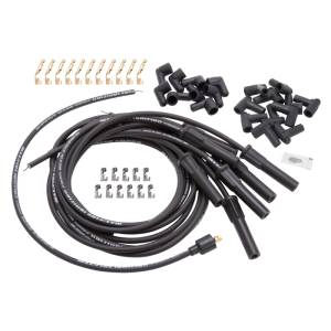 Edelbrock - Edelbrock Spark Plug Wire Set Universal Flex Boots 500 Ohm Resistance 8 65mm Black Wire (Set of 9) - 22700 - Image 3