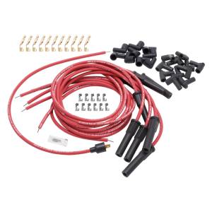 Edelbrock - Edelbrock Spark Plug Wire Set Universal Flex Boots 50 Ohm Resistance 8 65mm Red Wire (Set of 9) - 22710 - Image 3
