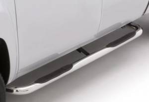 LUND - LUND 99-16 Ford F-250 Super Duty Std. Cab 3in. Round Bent SS Nerf Bars - Polished - 22647423 - Image 1