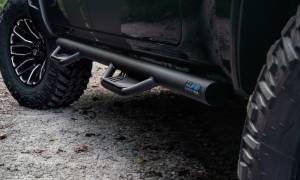 LUND - LUND 99-16 Ford F-250 Super Duty SuperCab Terrain HX Step Nerf Bars - Black - 34641461 - Image 8