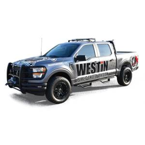 Westin - Westin 15-22 Ford F-150 SuperCrew / 17-22 F-250/350 Crew Cab Outlaw Nerf Step Bars - 20-13945 - Image 5