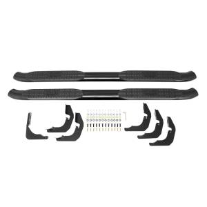 Westin - Westin 1999-2016 Ford F-250/350/450/550 Super Cab PRO TRAXX 4 Oval Nerf Step Bars - Black - 21-21315 - Image 4