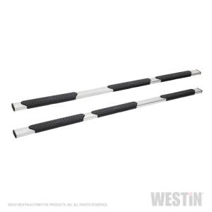 Westin - Westin 99-16 Ford F-250/350/450/550 Crew Cab 6.75ft. Bed R5 M-Series W2W Nerf Step Bars - Polish SS - 28-534010 - Image 1