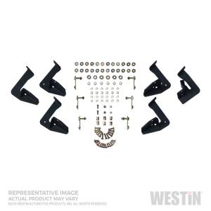 Westin - Westin 99-16 Ford F-250/350/450/550 Super Cab HDX Stainless Drop Nerf Step Bars - Tex. Blk - 56-113152 - Image 3