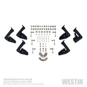 Westin - Westin/HDX Stainless 15-18 Ford F-150 SC/17-18 F-250/F-350 CC Drop Nerf Step Bars - Textured Black - 56-139452 - Image 21