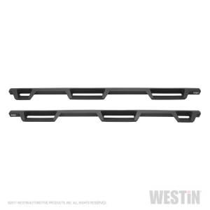 Westin - Westin 99-16 Ford F-250/350/450/550 CC (6.75ft Bed) HDX Drop Whl to Whl Nerf Step Bars - Text Blk - 56-534015 - Image 5