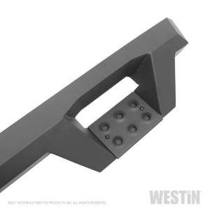 Westin - Westin 99-16 Ford F-250/350/450/550 CC (6.75ft Bed) HDX Drop Whl to Whl Nerf Step Bars - Text Blk - 56-534015 - Image 6