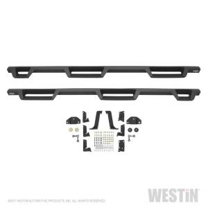 Westin - Westin 99-16 Ford F-250/350/450/550 CC (6.75ft Bed) HDX Drop Whl to Whl Nerf Step Bars - Text Blk - 56-534015 - Image 7