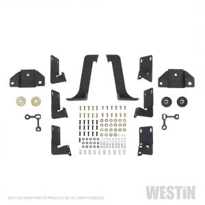 Westin - Westin 99-16 Ford F-250/350/450/550 CC (6.75ft Bed) HDX Drop Whl to Whl Nerf Step Bars - Text Blk - 56-534015 - Image 8