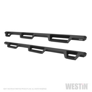 Westin - Westin 17-22 Ford F-250/350 Crew Cab 6.75ft Bed HDX Drop W2W Nerf Step Bars - Tex. Blk - 56-534025 - Image 2