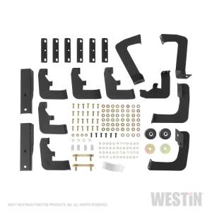 Westin - Westin 17-22 Ford F-250/350 Crew Cab 6.75ft Bed HDX Drop W2W Nerf Step Bars - Tex. Blk - 56-534025 - Image 3