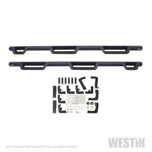 Westin - Westin 17-22 Ford F-250/350 Crew Cab 6.75ft Bed HDX Drop W2W Nerf Step Bars - Tex. Blk - 56-534025 - Image 4