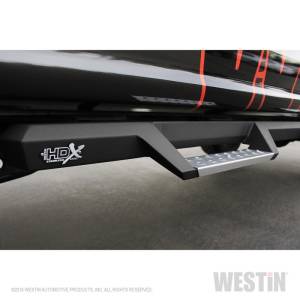 Westin - Westin/HDX 17-18 Ford F-250/350 Crew Cab (6.75ft Bed) Stainless Drop Nerf Step Bars - Textured Black - 56-5340252 - Image 6