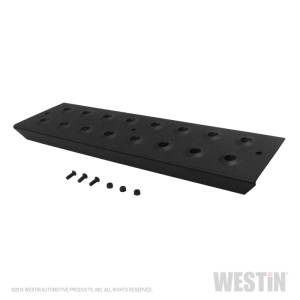 Westin - Westin Replacement service kit includes 15.5 inch die stamped step pad and fasteners - Black - 56-10001 - Image 4