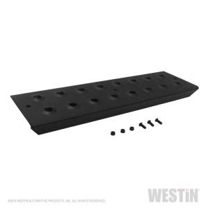 Westin - Westin Replacement service kit includes 15.5 inch die stamped step pad and fasteners - Black - 56-10001 - Image 5