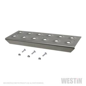Westin - Westin 11in Step Plate w/screws (Set of 2)- Stainless Steel - 56-100011 - Image 1