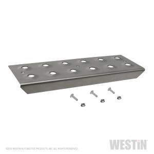 Westin - Westin 11in Step Plate w/screws (Set of 2)- Stainless Steel - 56-100011 - Image 2