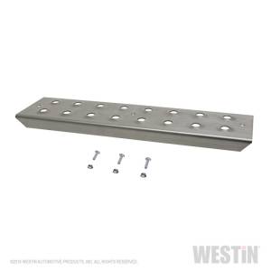 Westin - Westin 15in Step Plate w/screws (Set of 2)- Stainless Steel - 56-100015 - Image 1