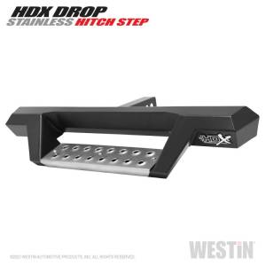 Westin - Westin HDX Stainless Drop Hitch Step 34in Step 2in Receiver - Textured Black - 56-100152 - Image 2