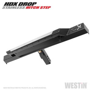 Westin - Westin HDX Stainless Drop Hitch Step 34in Step 2in Receiver - Textured Black - 56-100152 - Image 6