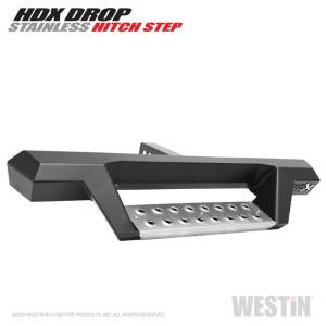 Westin - Westin HDX Stainless Drop Hitch Step 34in Step 2in Receiver - Textured Black - 56-100152 - Image 7
